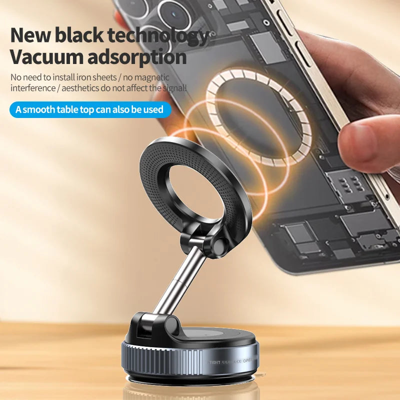 2025 New Arrival Products Phone Holder 360 Degree Adjustable Foldable Magnetic Car Magnetic Holder for iPhone 16/15/14 Pro Max