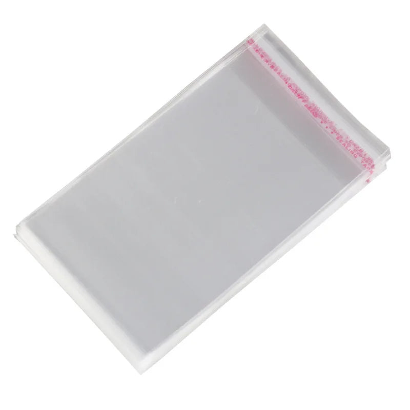 100PCS Transparent Self-Sealing Bags