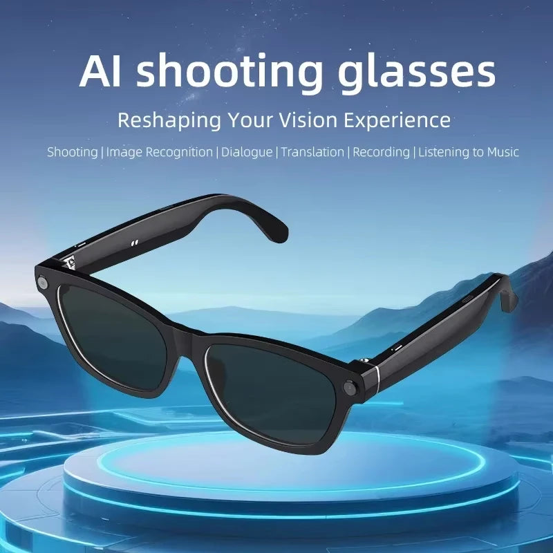 AI Smart Glasses 8MP Camera, 4K Video & Translation