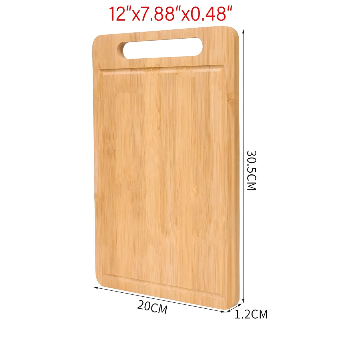 Wooden Cutting Board – Thick Kitchen Chopping Board