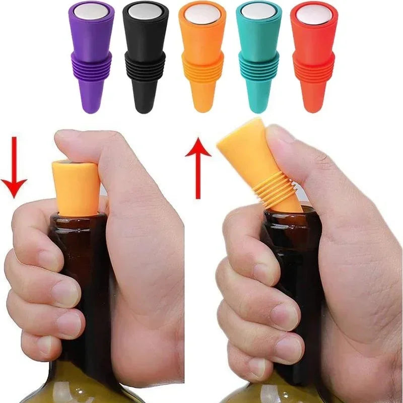 Silicone Bottle Stopper – Leak-Proof
