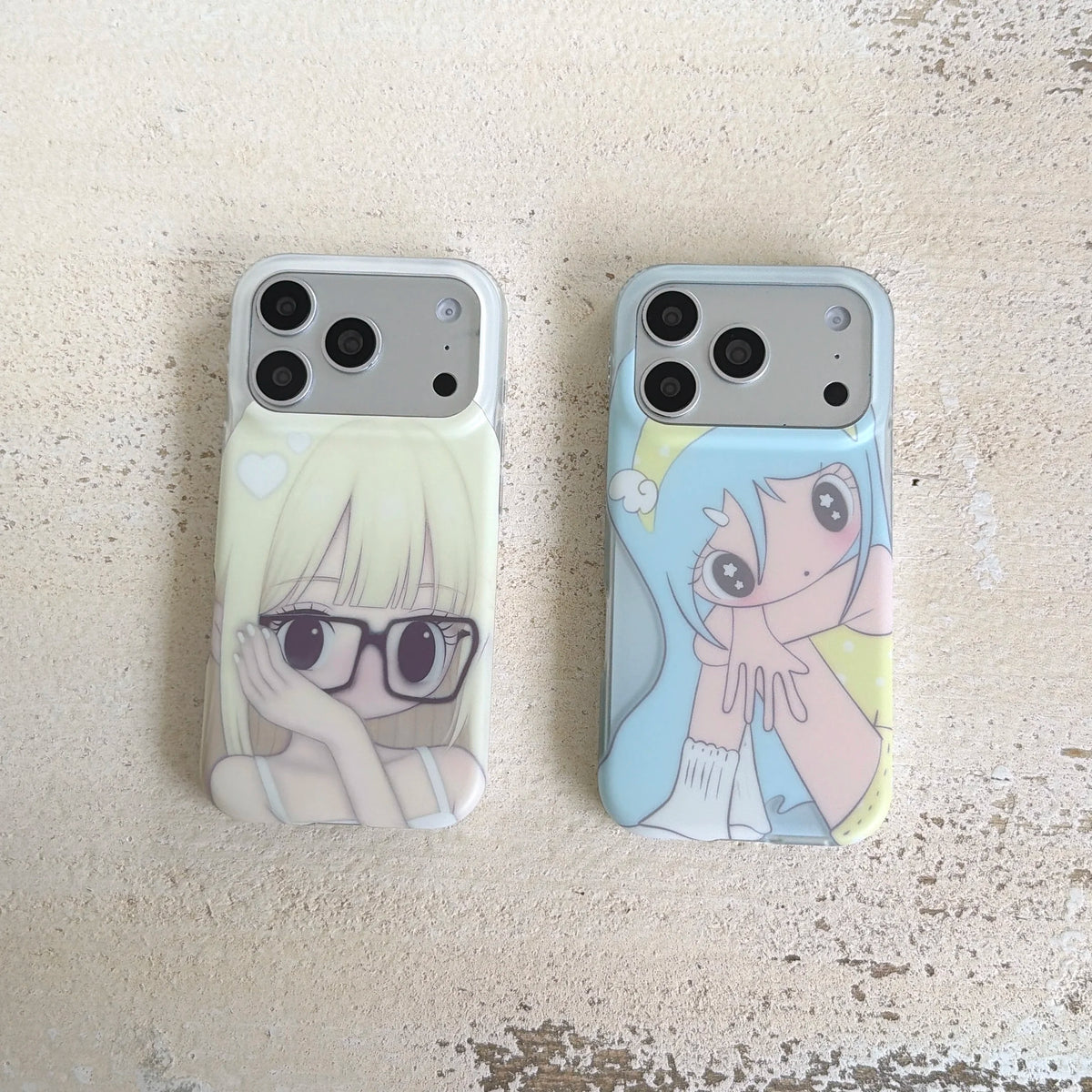 Y2K Anime Girl Shockproof iPhone Case