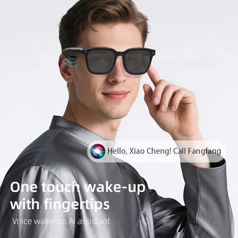AI Smart Glasses 8MP Camera, 4K Video & Translation