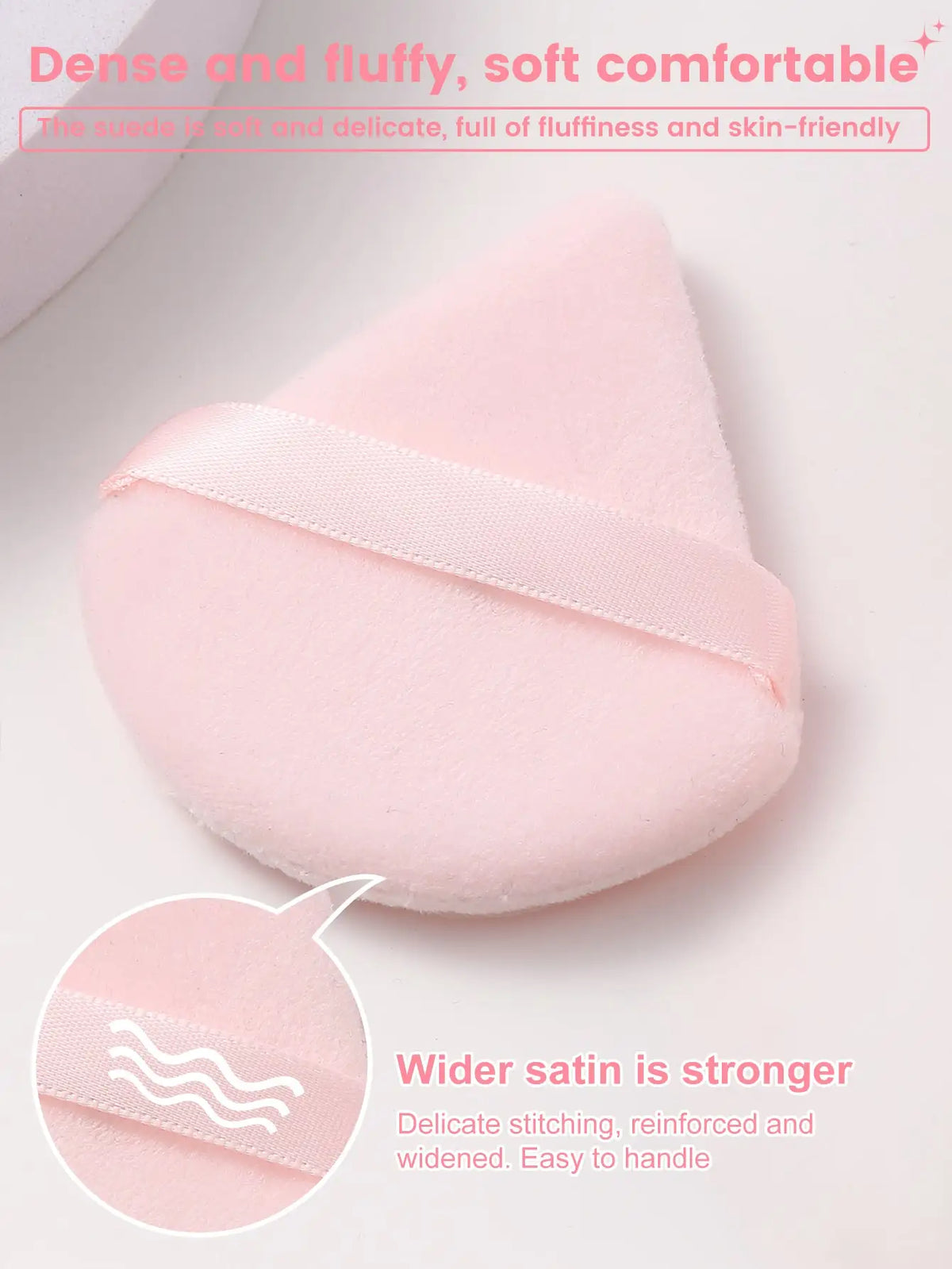 6PCS Soft Makeup Puffs