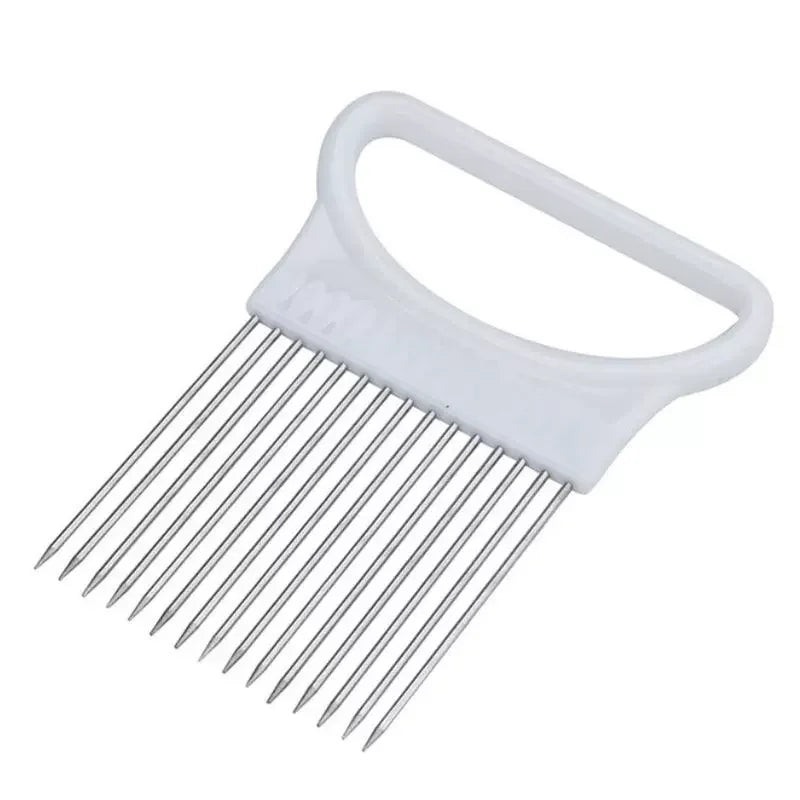 Coupe-oignon en acier inoxydable