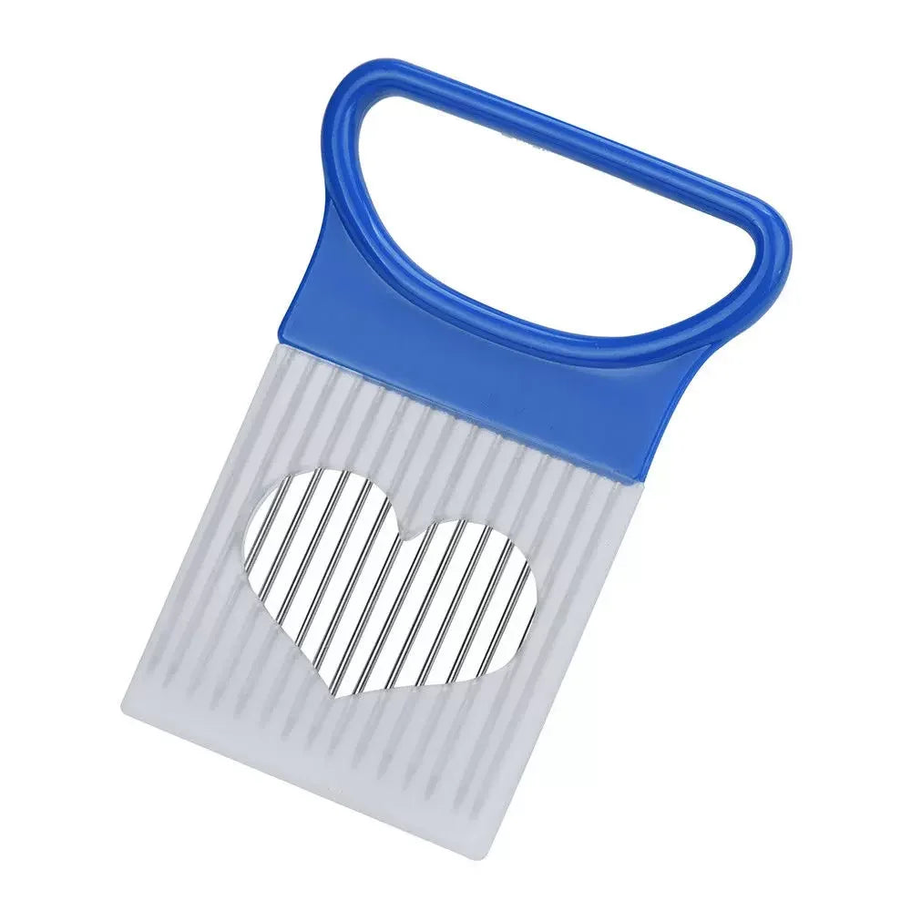 Coupe-oignon en acier inoxydable